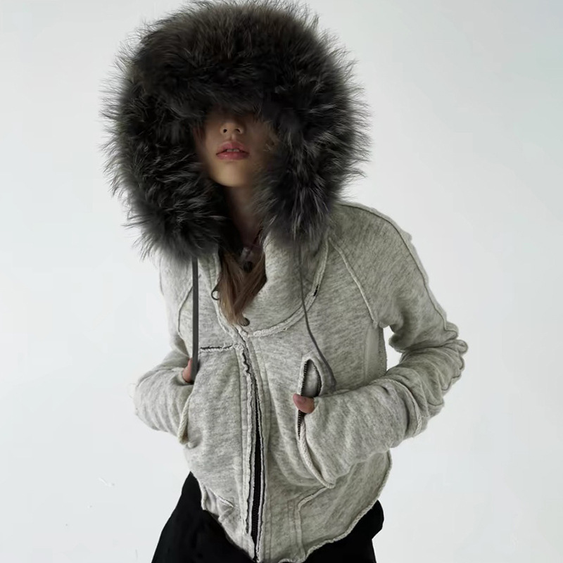 Vintage Fashion Zip Up Women S - Women'S Fashion Zip Up Hoodies ulasan dan harga