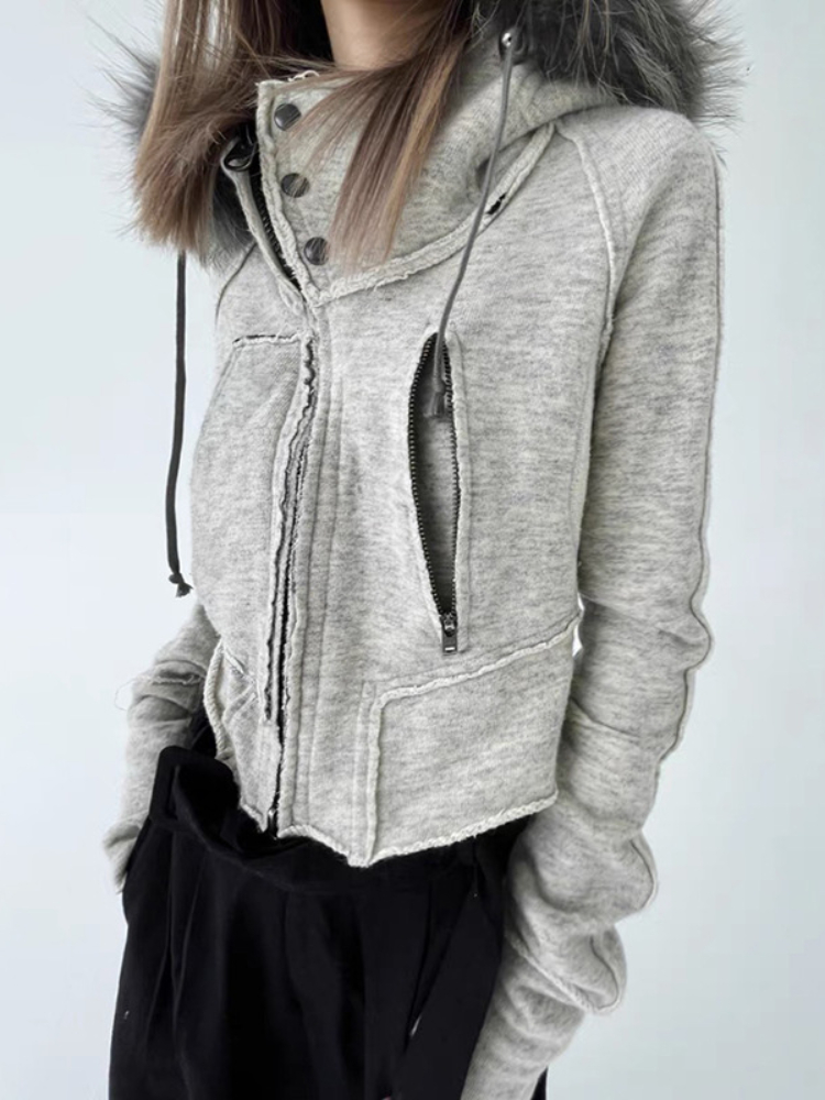 Vintage Fashion Zip Up Women S - Women'S Fashion Zip Up Hoodies ulasan dan harga