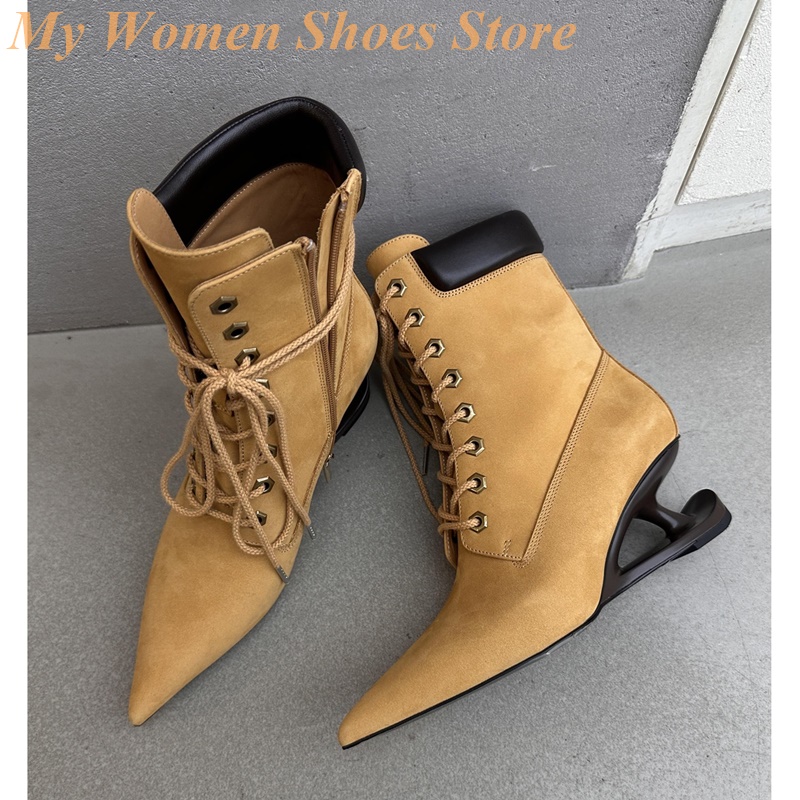 Pointy Toe Strange Style Heel  - Sale Fashion Women ulasan dan harga