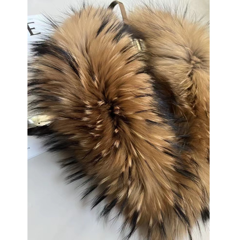 Raccoon Fur Collar Female Wint - Women'S Fashion Long Coat ulasan dan harga